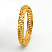 India Nigeria Women's Wedding Sand Gold Bracelet – Jewelry Gift Ideas — 1