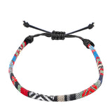 Hand Woven Rainbow Color Anklet Bohemian Style – Stylish Gifts — 16