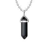 Natural Stone Hexagon Prism Crystal Pendant – Jewelry Gift Ideas — 15