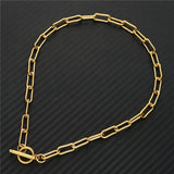 Women's Stainless Steel Clavicle Chain – Gifts for Her — 1