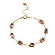Dream Come True Faceted Natural Crystal Bracelet – Jewelry Gift Ideas — 6