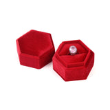 Jewelry Box Hexagonal Pair Ring Storage – Home & Living Gifts — 7