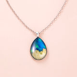 Fashion Aurora Mountains Starry Glass Necklace – Jewelry Gift Ideas — 1