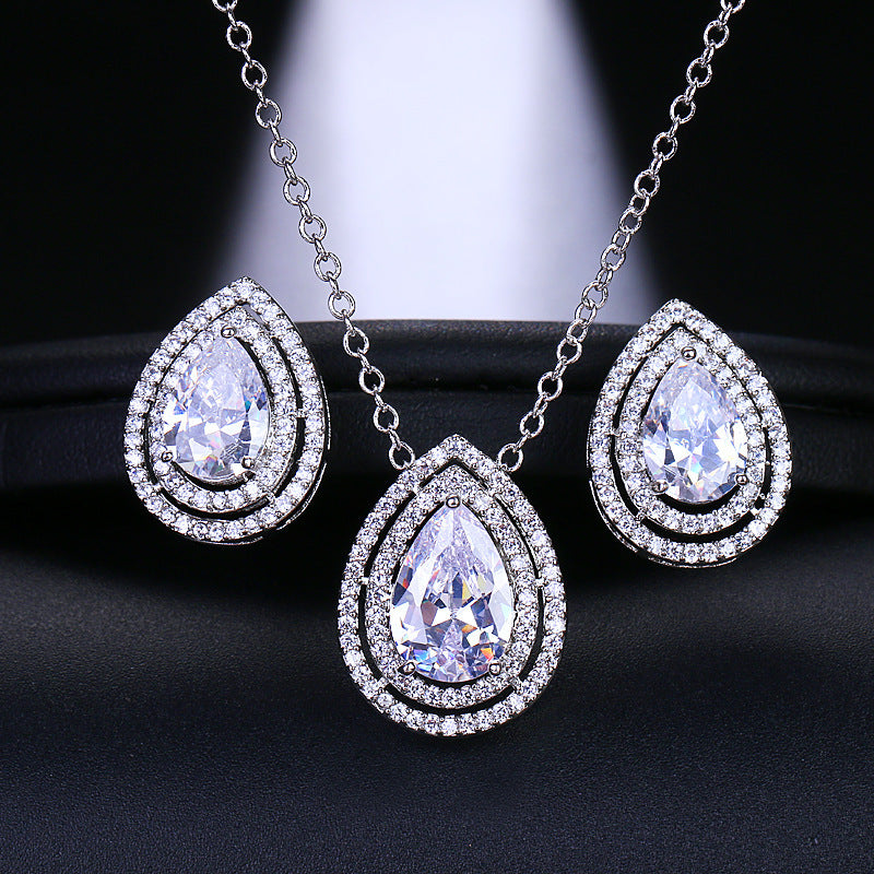 Fashion Temperament Zircon Necklace – Jewelry Gift Ideas — 1