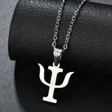 Simple Versatile Necklace Psychology PSI Symbol – Jewelry Gift Ideas — 5