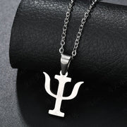 Simple Versatile Necklace Psychology PSI Symbol – Jewelry Gift Ideas — 5