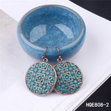 Antique High Quality Bronze Earrings – Meaningful Gifts — 3