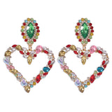 Heart Trendy Eardrops For Women – Gifts for Her — 12