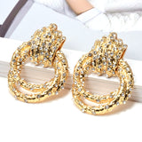 European And American Fashion Earrings Metal Diamond – Stylish Gifts — 3