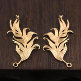 Cast Copper Peacock Feather Pendant – Jewelry Gift Ideas — 5