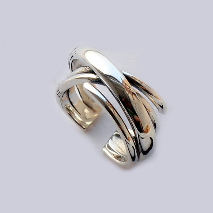Multi Layer Irregular Temperament Smooth Winding Ring – Stylish Gifts — 1