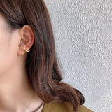 S925 Sterling Silver Irregular Face Ear Clip – Surprise Gifts — 3