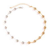 Exaggerated Punk Contrast Color Beaded Necklace – Jewelry Gift Ideas — 15