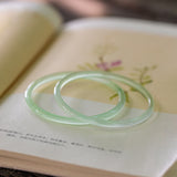 Simple Women's Natural Chalcedony Ancient Style Thin – Stylish Gifts — 5
