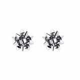 Christmas Simple Metal Flower Bow Creative Earrings – Small Gift Ideas — 6