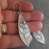 Women's Elegant Ethnic Style Leaf Petal Earrings – Stylish Gifts — 3