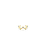 Simple S925 Silver Occidental Diamond Ear Clip Female – Gifts for Her — 8