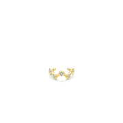 Simple S925 Silver Occidental Diamond Ear Clip Female – Gifts for Her — 8
