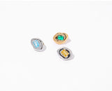 Niche Candy Color Square Zircon Inlaid Metal Stud – Useful Gifts — 6