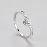 Silver Fashion Personality Can Wear A Two-piece Ring – Stylish Gifts — 5