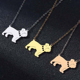 Men And Women Fashion Cute Dog Bulldog Pendant – Jewelry Gift Ideas — 7