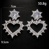 Heart Shape Ear Clip Women's High-grade Earless – Gifts for Her — 2