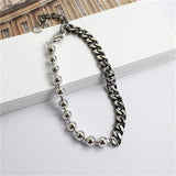 Women's Sterling Silver Distressed Ball Chain – Jewelry Gift Ideas — 2