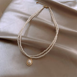 Women's Niche Design Double Layer Pearl Chain – Jewelry Gift Ideas — 10