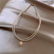 Women's Niche Design Double Layer Pearl Chain – Jewelry Gift Ideas — 10