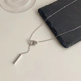 Mother-of-pearl Square Plaque Pendant – Jewelry Gift Ideas — 6
