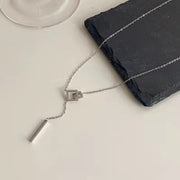 Mother-of-pearl Square Plaque Pendant – Jewelry Gift Ideas — 6