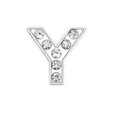 Rhinestone Alphabet Alloy Alphabet Bead Chain Jewelry – Stylish Gifts — 3