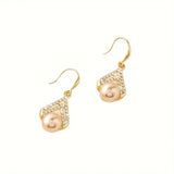 Fashion All-match Water Drop Pearl Earrings – Stylish Gifts — 4