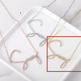 Personalized Bling Nameplate Necklace – Jewelry Gift Ideas — 5