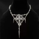 Niche Design Cross Pendant Clavicle Chain Cold – Jewelry Gift Ideas — 5