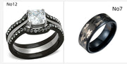 Camouflage Three-color Ring Military Fan Titanium – Jewelry Gift Ideas — 6