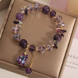 Purple Heart Crystal Bracelet Fashion Elegant – Jewelry Gift Ideas — 2