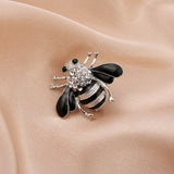 Cartoon Cute Bee Zircon Diamond Pearl Brooch – Jewelry Gift Ideas — 10