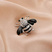 Cartoon Cute Bee Zircon Diamond Pearl Brooch – Jewelry Gift Ideas — 10