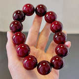 Rare Large Size White Jade Bodhi Root Bracelet – Jewelry Gift Ideas — 17