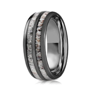 Tungsten Steel All Photoelectric Black Ring – Small Gift Ideas — 3