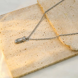 18K Stainless Steel Clavicle Chain Female Portrait – Gifts for Her — 1
