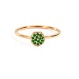 Women's Stainless Steel Inlaid Rhinestone Ring – Gifts for Her — 12
