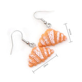 Personalized All-match Cake Egg Tart Small Van Earrings – Gift Ideas — 15