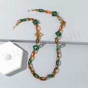 Colorful Mixed Acrylic Halter Glasses Cord – Special Occasion Gifts — 12
