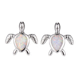 Explosive Accessories White Opal Drop-shaped Turtle – Stylish Gifts — 5