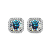 Women's Simple Graceful Moissanite Ear Studs – Gifts for Her — 6