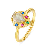 Sterling Silver Plated 9K Gold Natural – Holiday Gift Ideas — 2