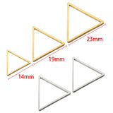 Stainless Steel Popular Geometric Triangle Earrings – Stylish Gifts — 4