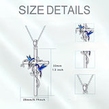 Female Hummingbird Pendant Necklace – Jewelry Gift Ideas — 10